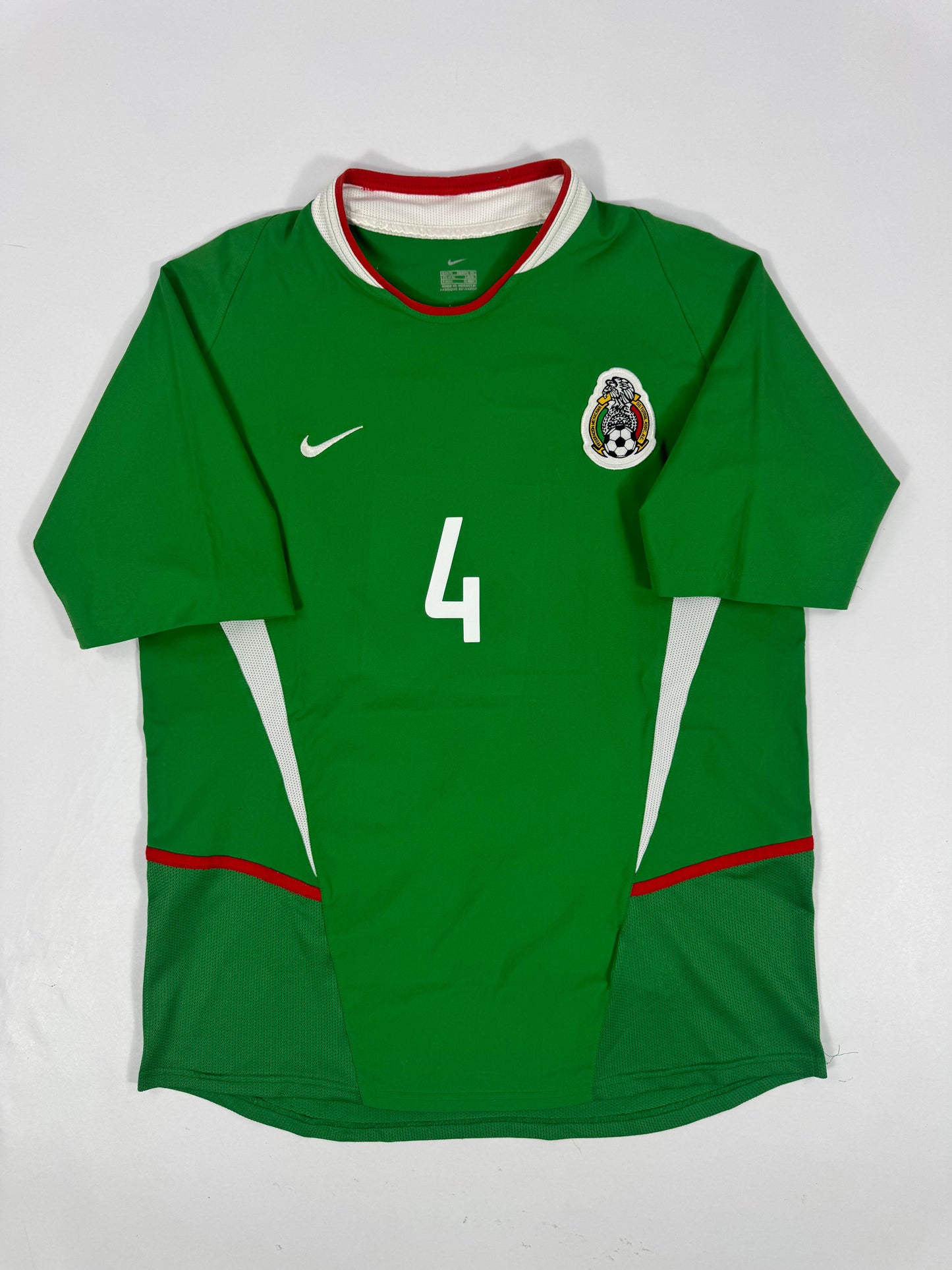 2003 NIKE MEXICO HOME JERSEY RAF MARQUEZ 4-(M)