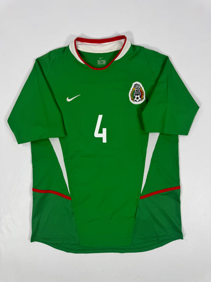 2003 NIKE MEXICO HOME JERSEY RAF MARQUEZ 4-(M)