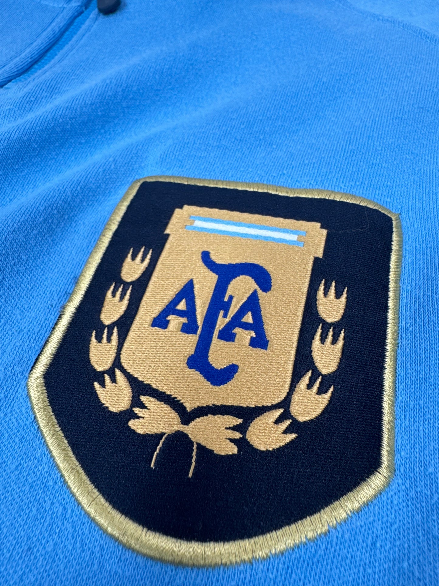 1999 REEBOK ARGENTINA TRAINING QUARTER ZIP-(M) oversized