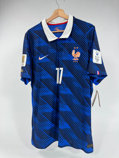 2026 NIKE FRANCE HOME JERSEY OLISE 11 AUTHENTIC PLAYER VERSION NEW WITH TAGS (XL)
