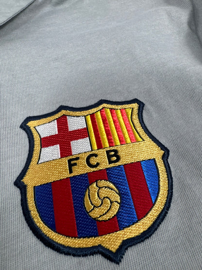 2007 NIKE FC BARCELONA TRAVEL POLO-(S)