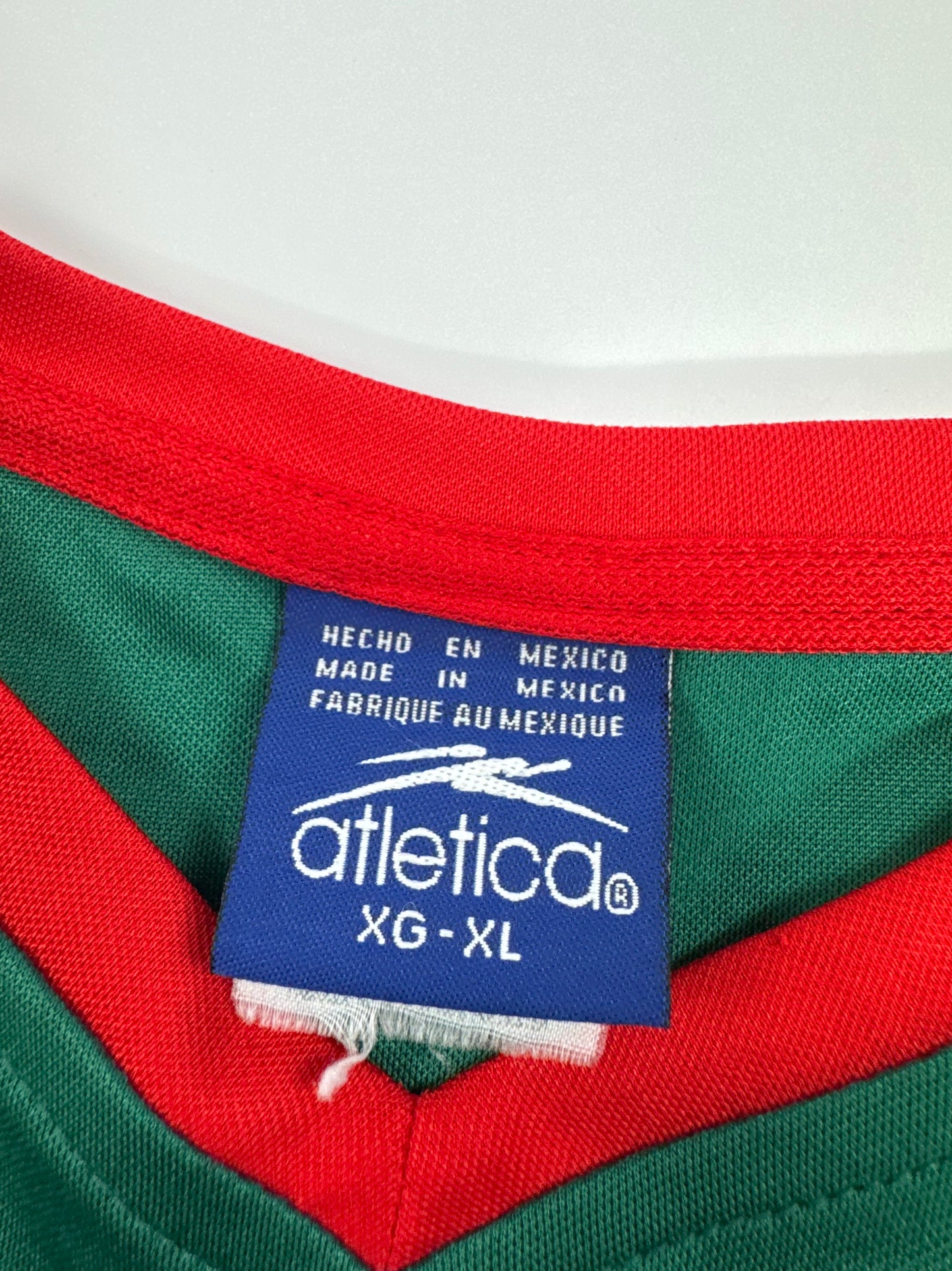 2002 ATLETICA MEXICO HOME JERSEY MARQUEZ 4 (XL)