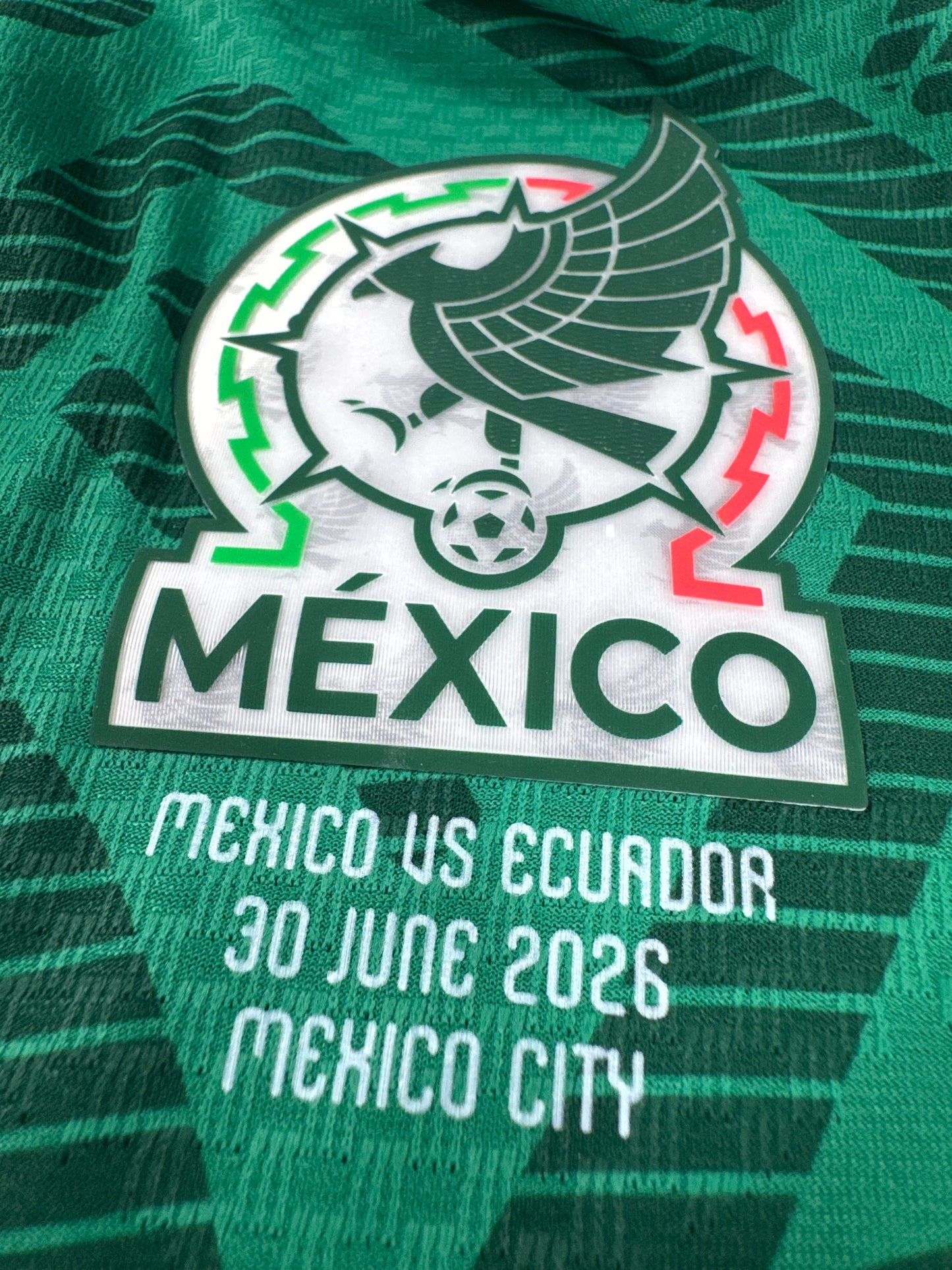 2026 ADIDAS MEXICO HOME AUTHENTIC JERSEY NEW WITH TAGS ERIK LIRA 6 (XXL) NEW WITH TAGS