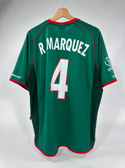 2002 ATLETICA MEXICO HOME JERSEY MARQUEZ 4 (XL)