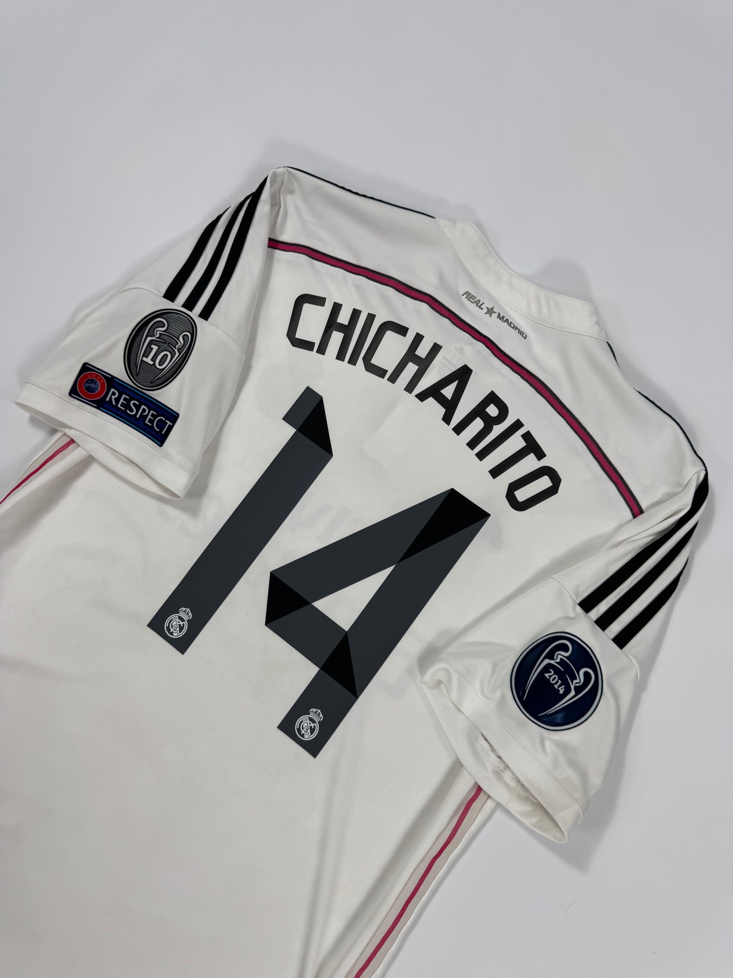 2014/15 ADIDAS REAL MADRID HOME JERSEY CHICHARITO 14 (L)
