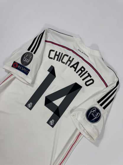 2014/15 ADIDAS REAL MADRID HOME JERSEY CHICHARITO 14 (L)