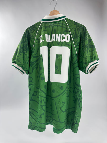 1999 GARCIS MEXICO HOME JERSEY CUAUHTÉMOC BLANCO 10 (M)