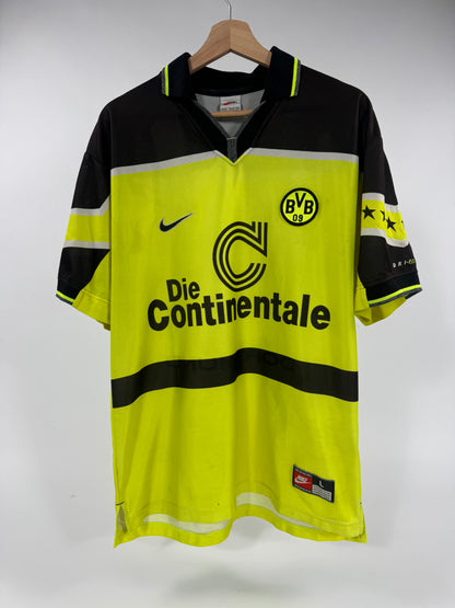 97/98 BORUSSIA DORTMUND HOME JERSEY (L)
