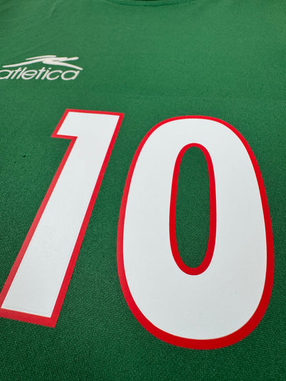 2001 ATLETICA MEXICO HOME JERSEY CUAUHTÉMOC BLANCO 10 (XXL)