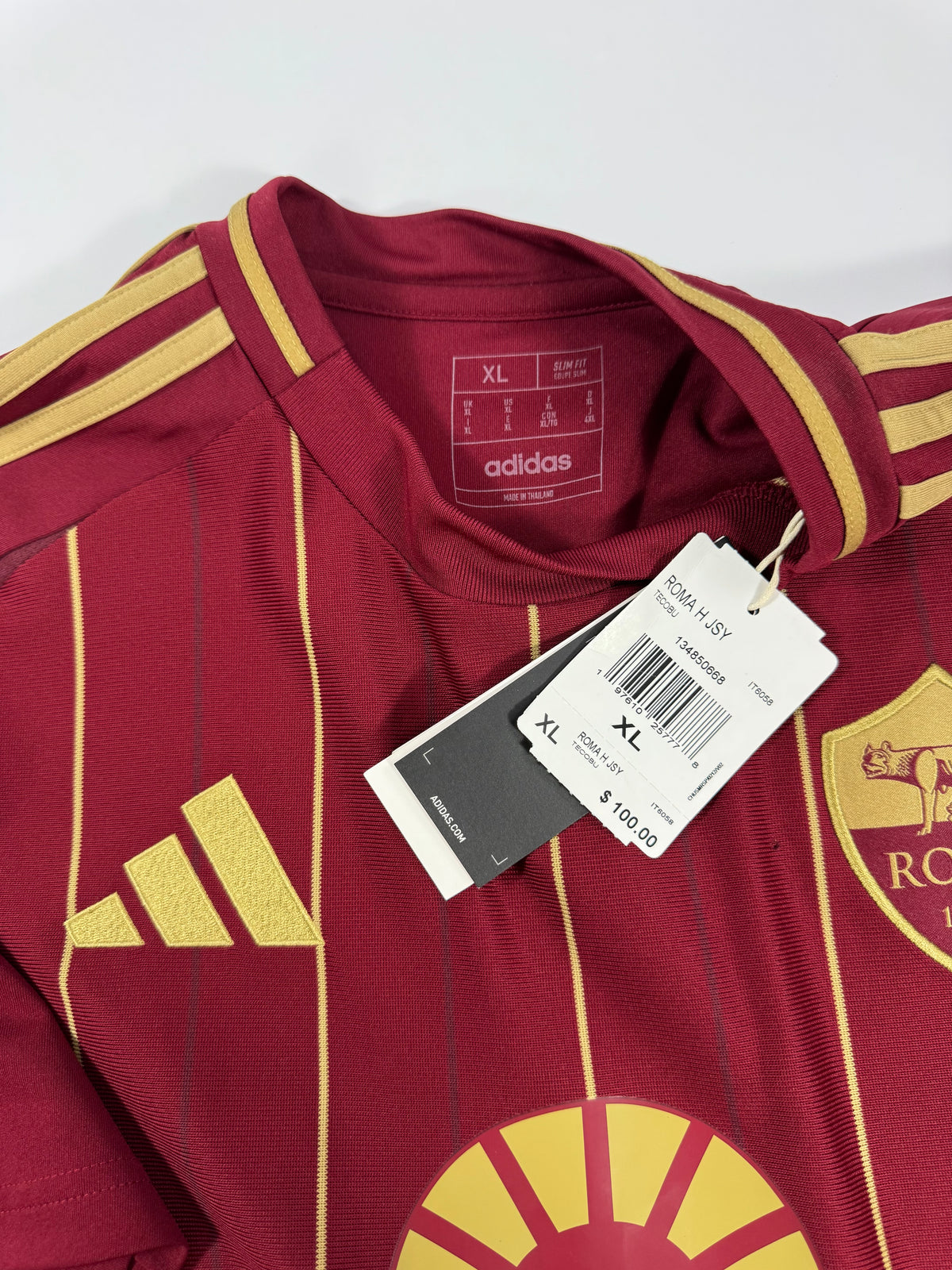 2024/25 ADIDAS AS ROMA HOME JERSEY DYBALA 21 (XL)