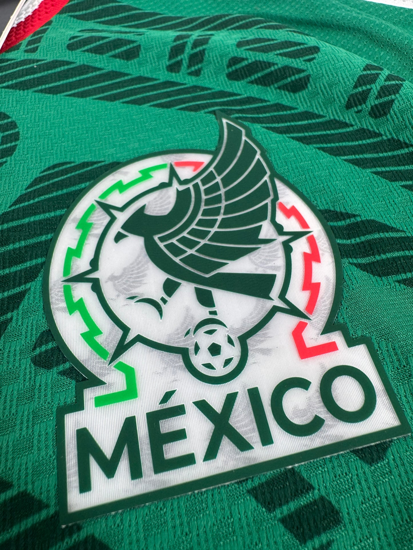2026 ADIDAS MEXICO WORLD CUP HOME JERSEY LONG SLEEVE BRIAN GUTIERREZ 26 (M)