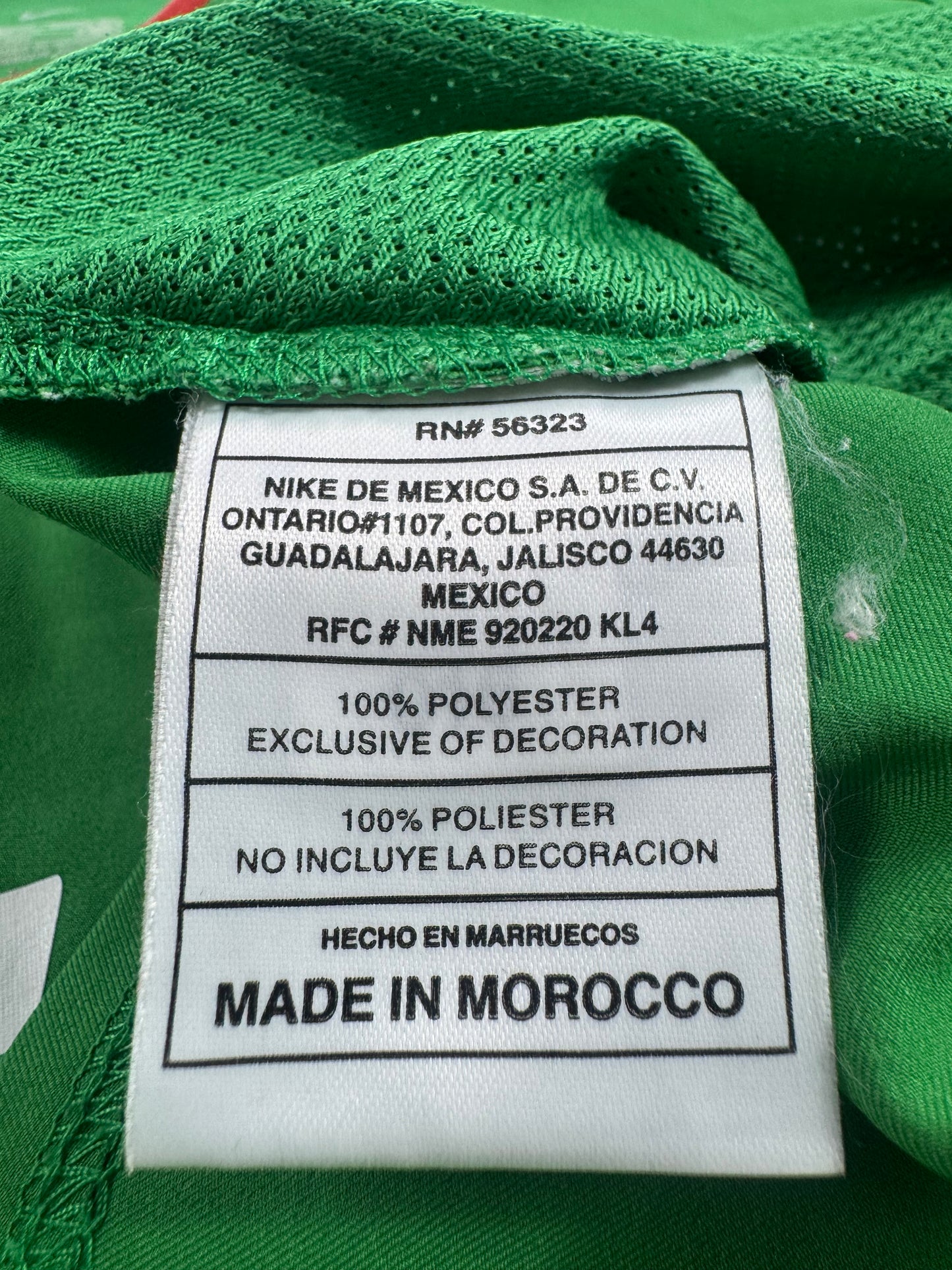 2003 NIKE MEXICO HOME JERSEY RAF MARQUEZ 4-(M)
