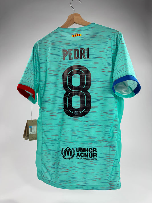 2023 NIKE FC BARCELONA 3RD JERSEY PEDRI 8 (M) NEW WITH TAGS