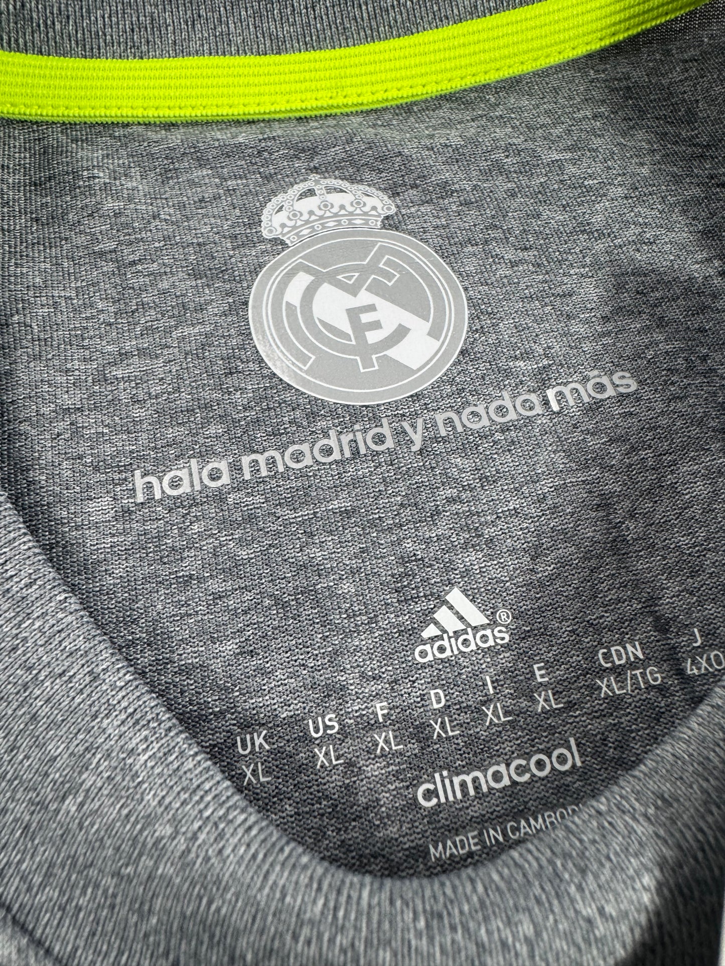 2015/16 ADIDAS REAL MADRID AWAY JERSEY CRISTIANO RONALDO 7-(XL)