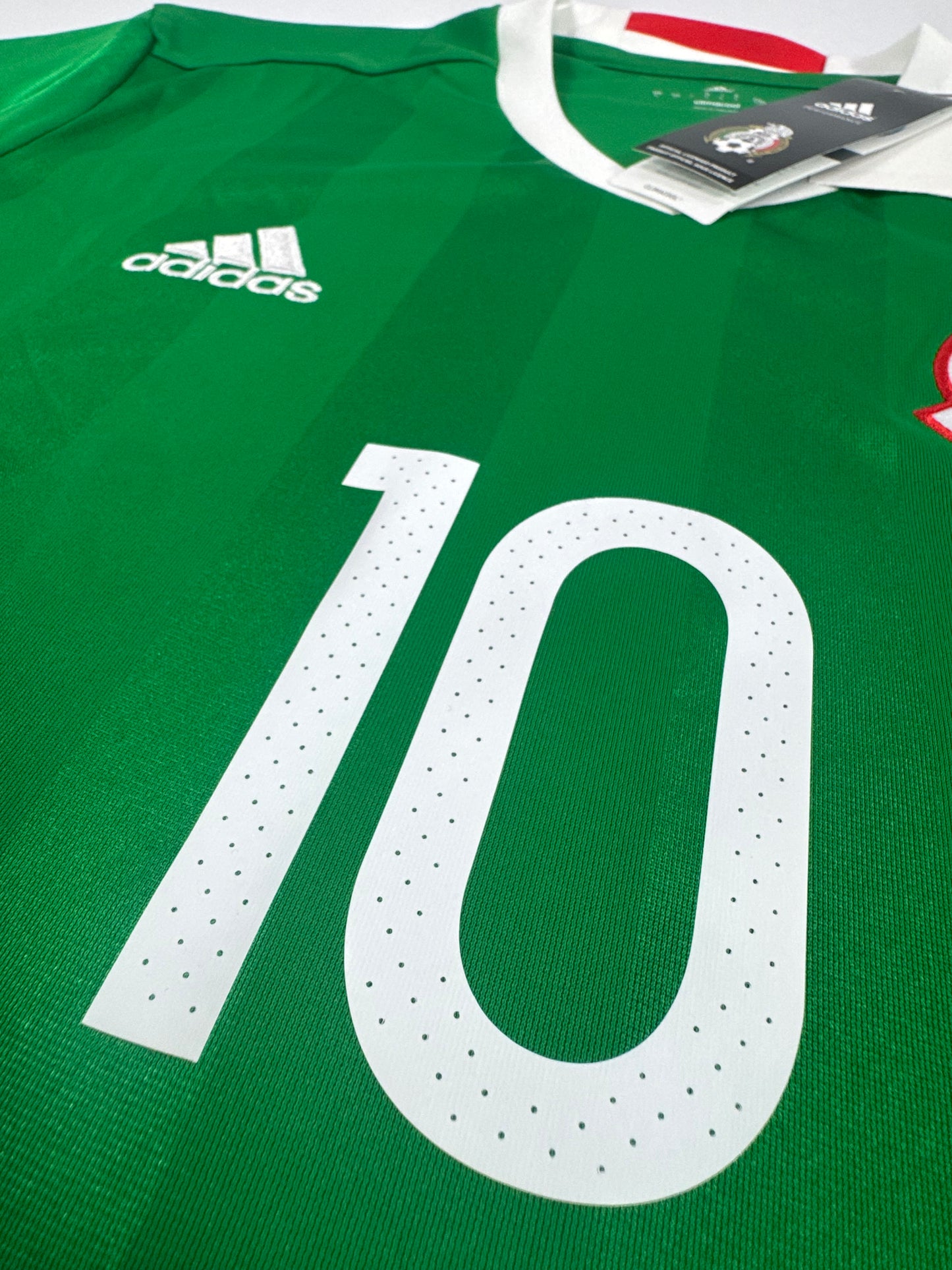 2016/17 ADIDAS MEXICO HOME JERSEY NEW WITH TAGS GIOVANI DOS SANTOS 10 WORLD CUP QUALIFIERS (L)  (L)