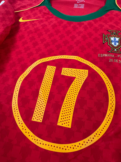 2004/05 NIKE T90 PORTUGAL HOME JERSEY CRISTIANO RONALDO 17 (M)