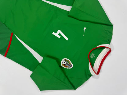 2003 NIKE MEXICO HOME JERSEY RAF MARQUEZ 4-(M)