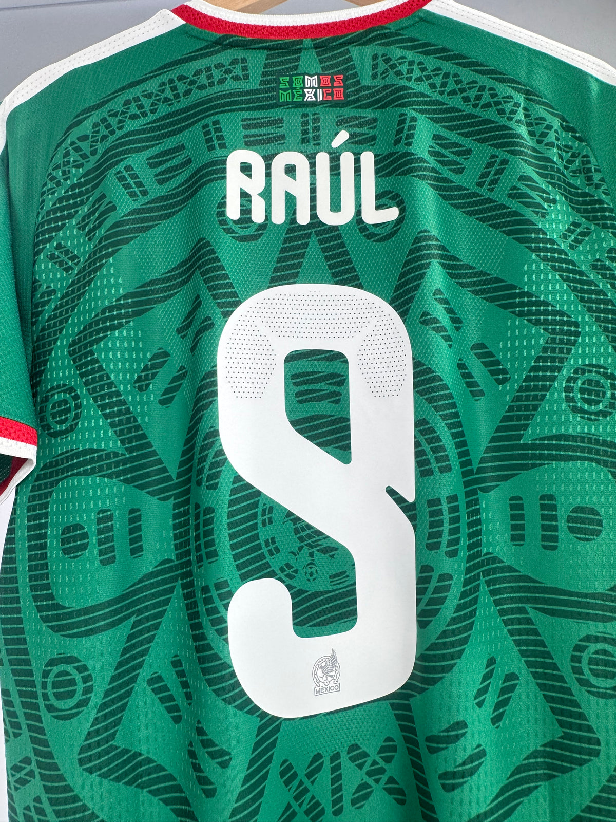 2026 ADIDAS MEXICO HOME AUTHENTIC PLAYER VERSION RAUL JIMENEZ 9 (M) NEW WITH TAGS