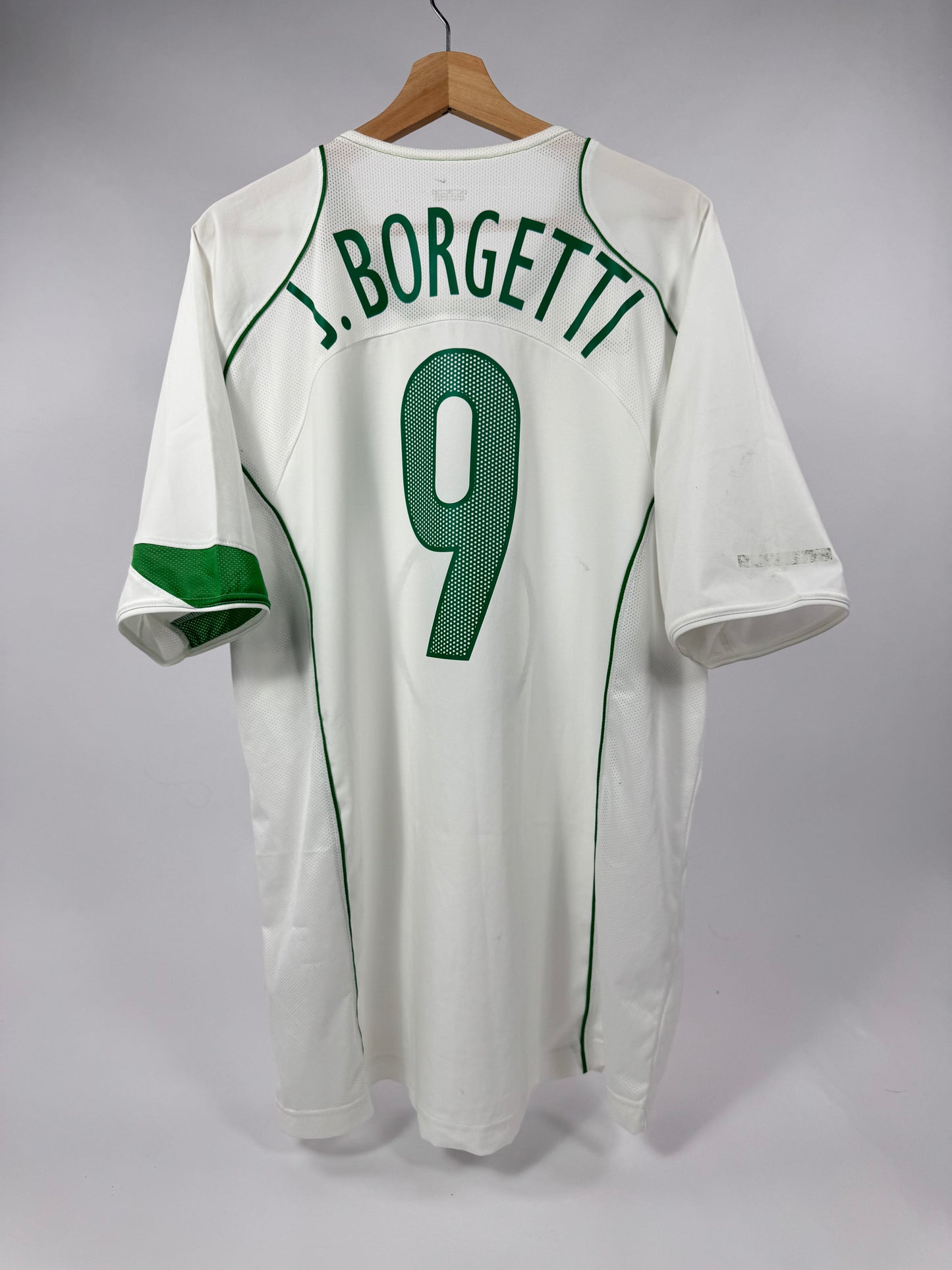 2004/05 NIKE T90 MEXICO AWAY JERSEY BORGETTI 9-(XL)