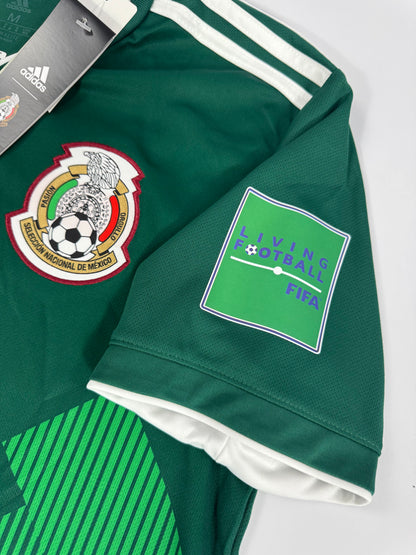 2018 ADIDAS MEXICO HOME JERSEY GIO DOS SANTOS 10 NEW WITH TAGS (M)