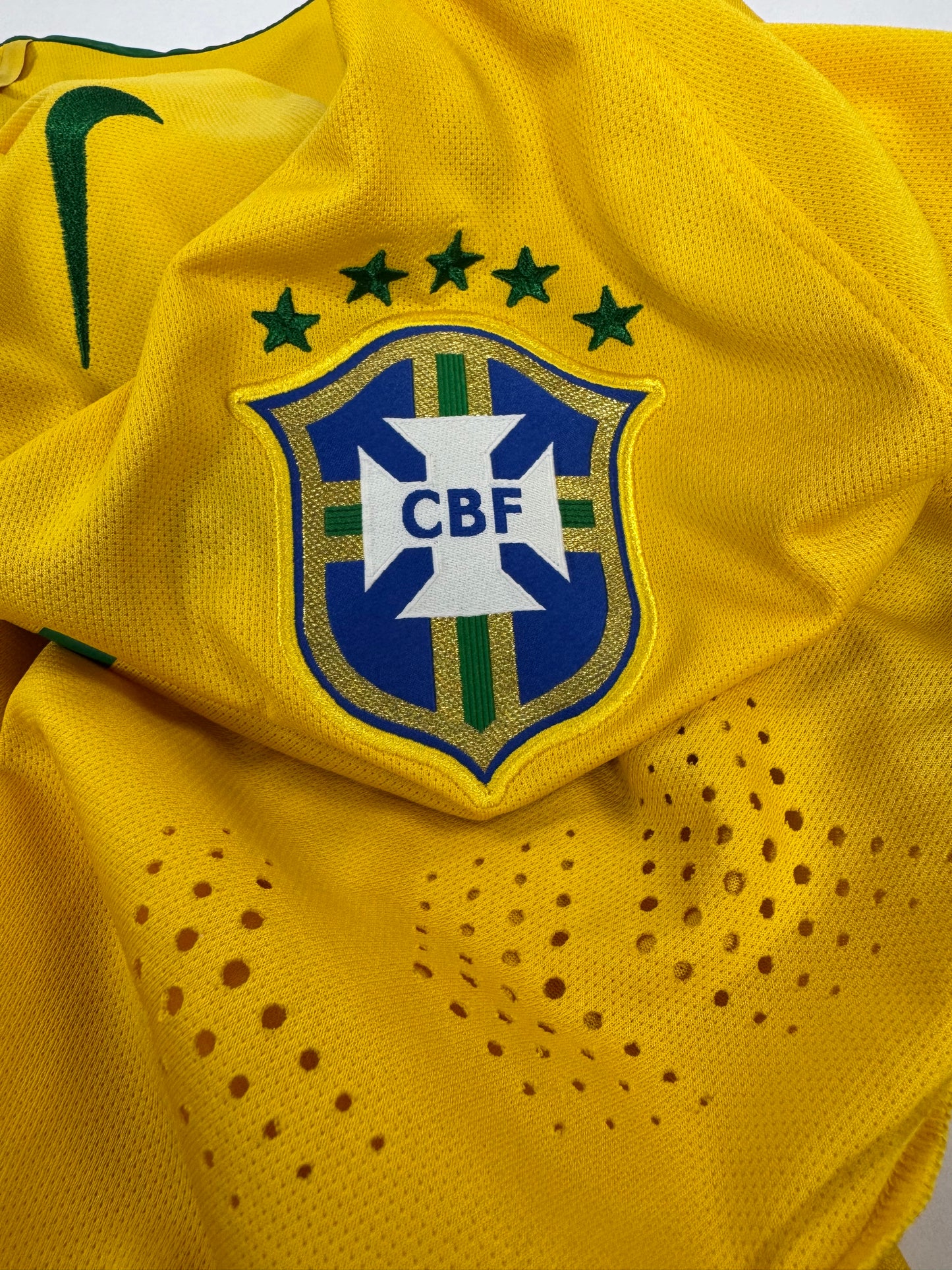 2014 NIKE BRAZIL HOME JERSEY NEYMAR JR 10 PLAYER VERSION (XL)