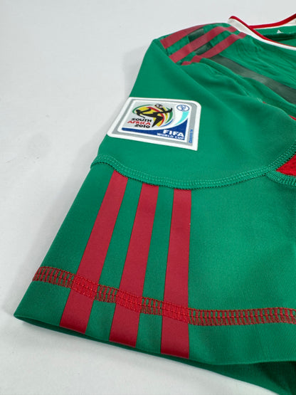 2010 ADIDAS TECHFIT MEXICO HOME JERSEY GUARDADO 18 (L) PLAYER VERSION