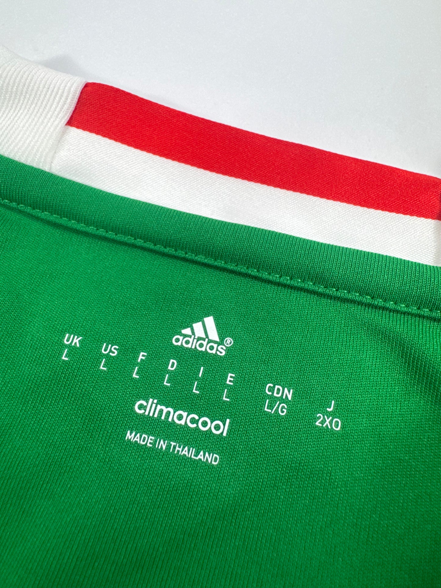2016/17 ADIDAS MEXICO HOME JERSEY NEW WITH TAGS ANDRES GUARDADO 18 (L)