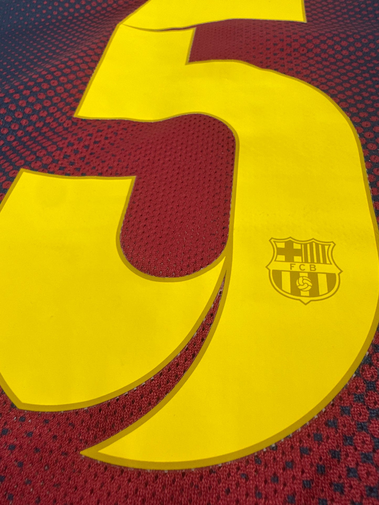 2012/13 NIKE FC BARCELONA JERSEY NEW WITH TAGS PLAYER VERSION-(L)