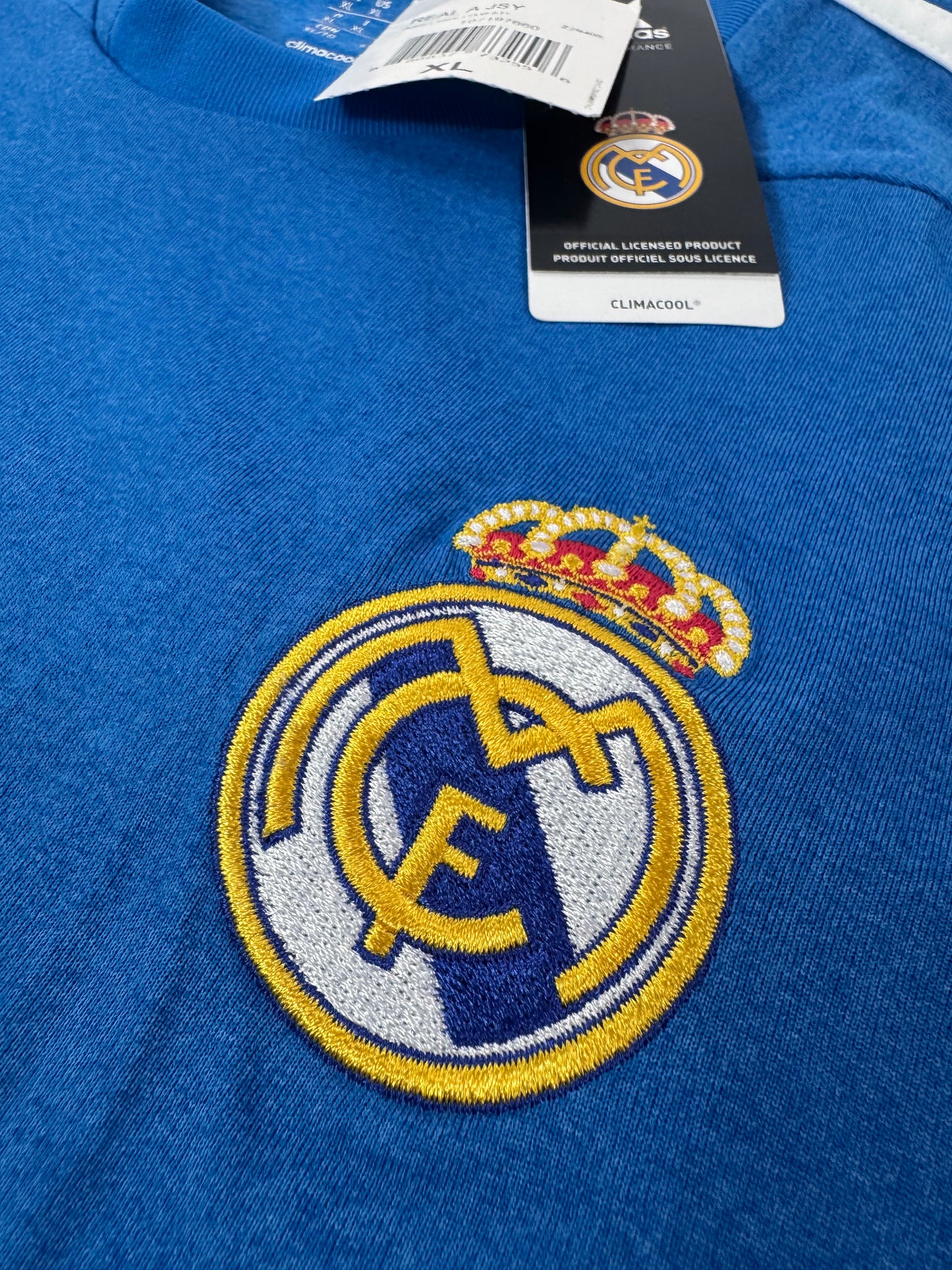 2012 ADIDAS REAL MADRID AWAY JERSEY NEW WITH TAGS-(XL)