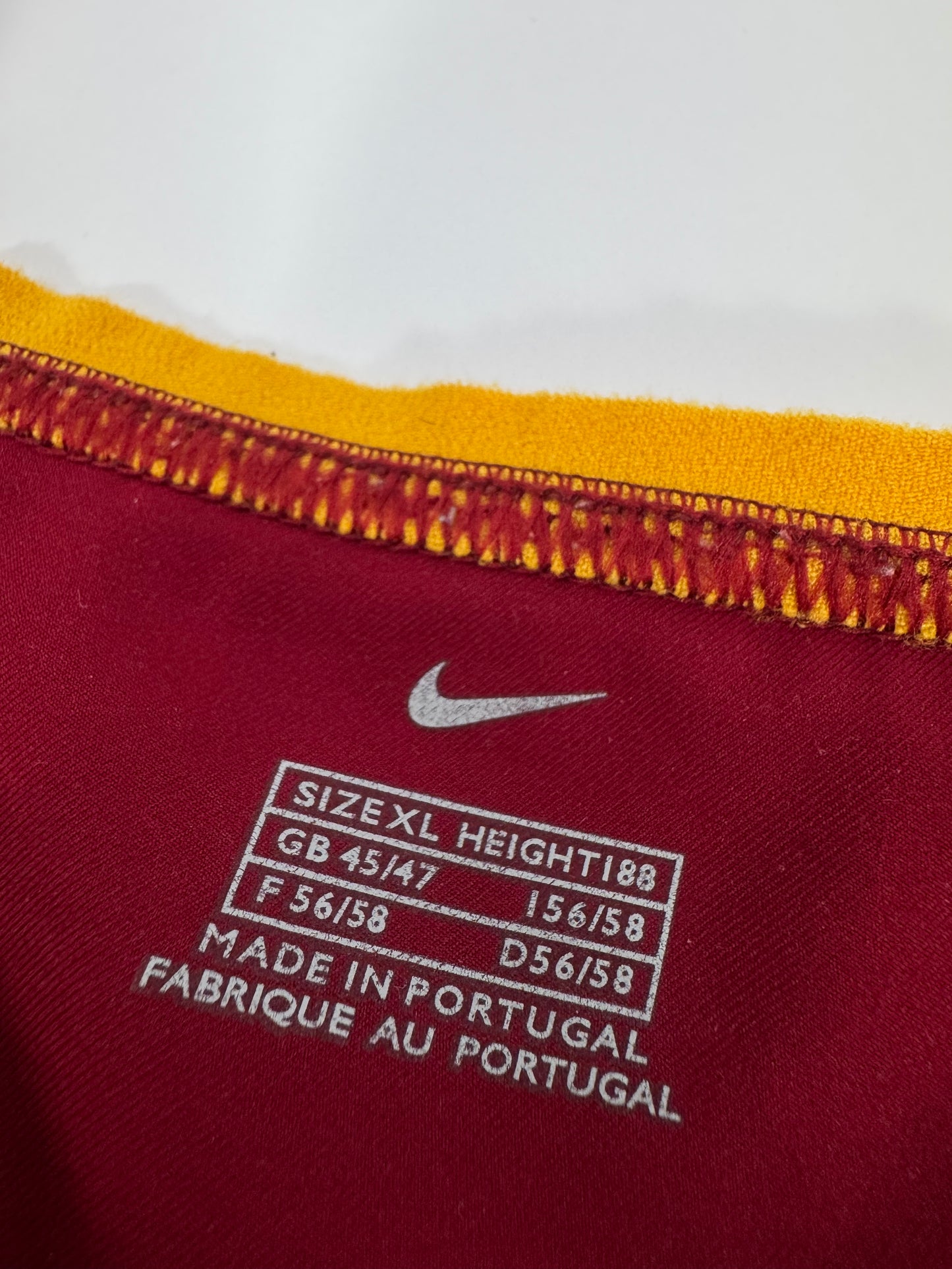 2003 NIKE PORTUGAL HOME JERSEY CRISTIANO RONALDO 7 (XL)