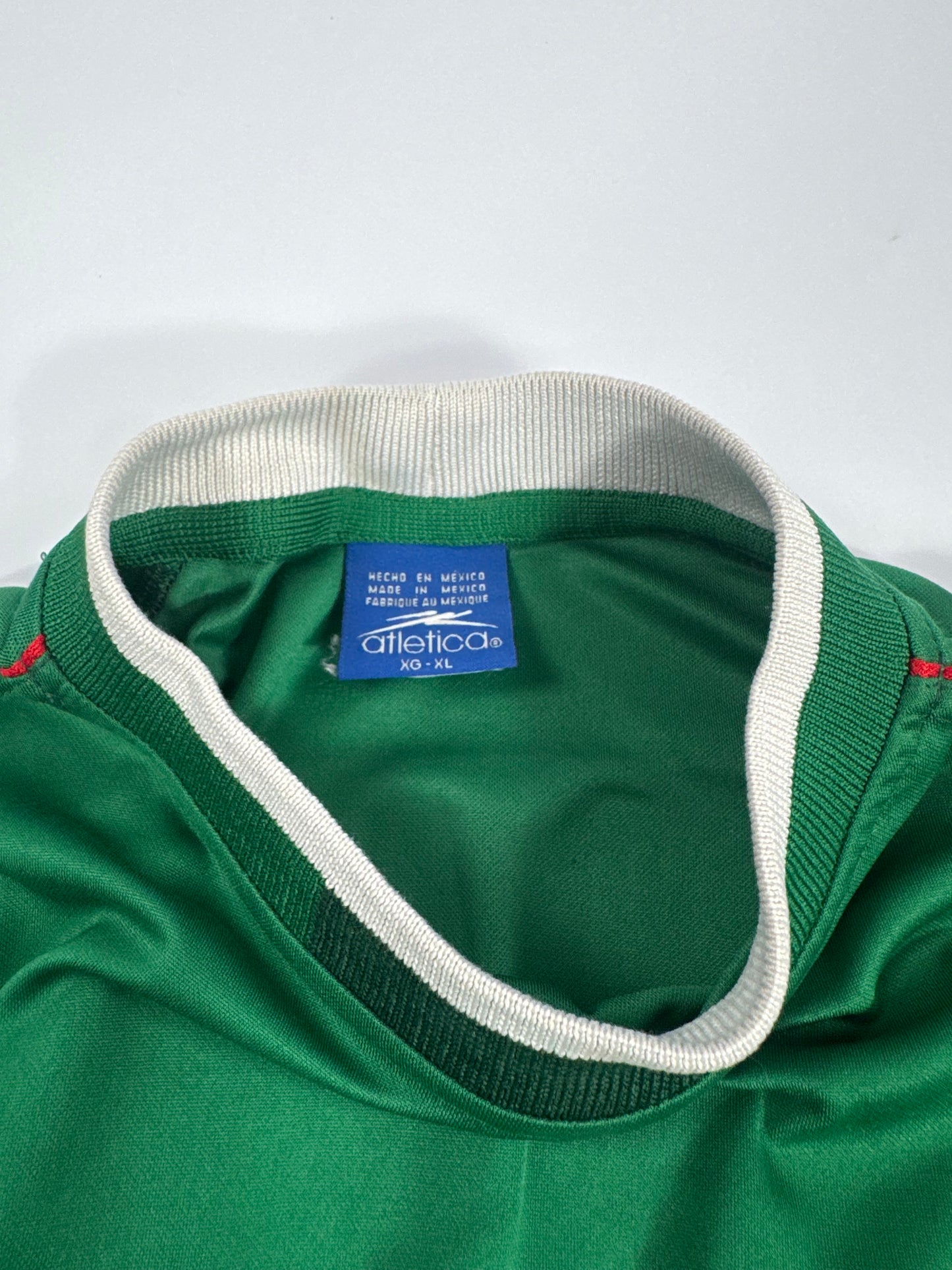2001 ATLETICA MEXICO HOME JERSEY CUAUHTEMOC BLANCO 10 (XL)