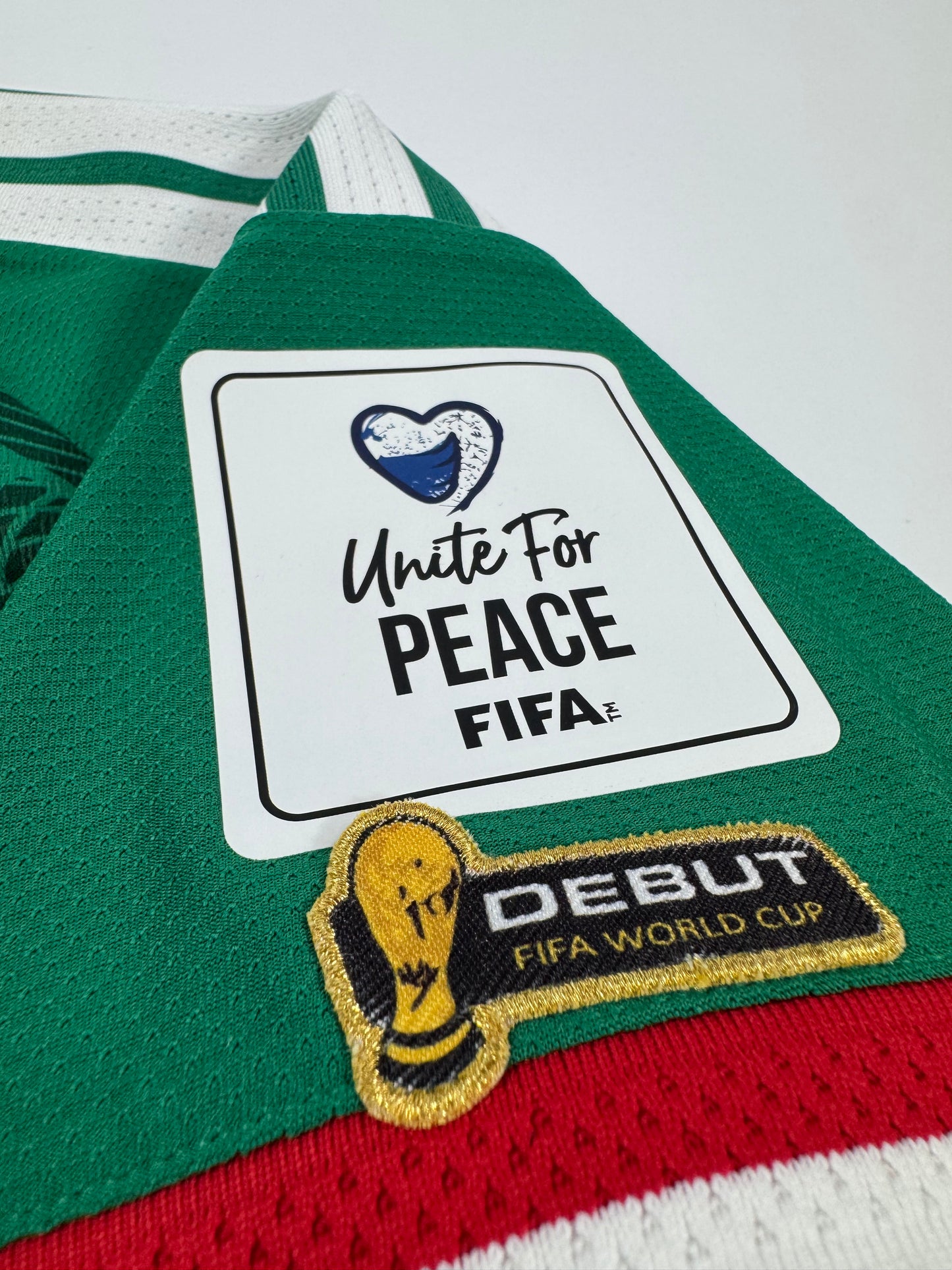 2026 ADIDAS MEXICO HOME JERSEY BRIAN GUTIERREZ 26 NEW WITH TAGS MEXICO VS SOUTH AFRICA DEBUT JERSEY (M)