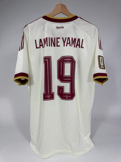2026 ADIDAS SPAIN AWAY JERSEY LAMINE YAMAL 19 AUTHENTIC PLAYER VERSION (XL)