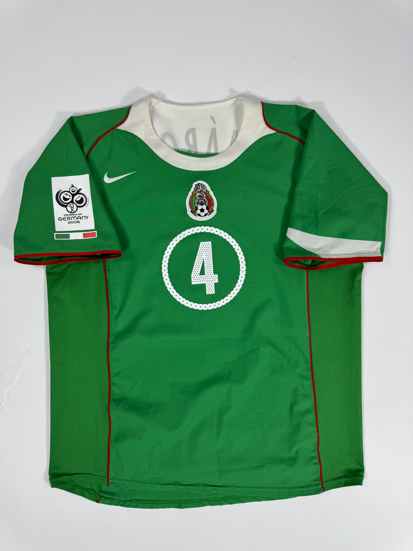 2004/05 NIKE T90 MEXICO HOME JERSEY MARQUEZ 4-(XL)