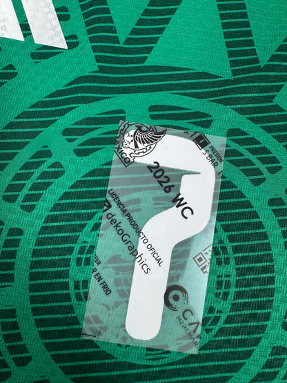 2026 OFFICIAL MEXICO WORLD CUP HOME NAME SET GILBERTO MORA 7