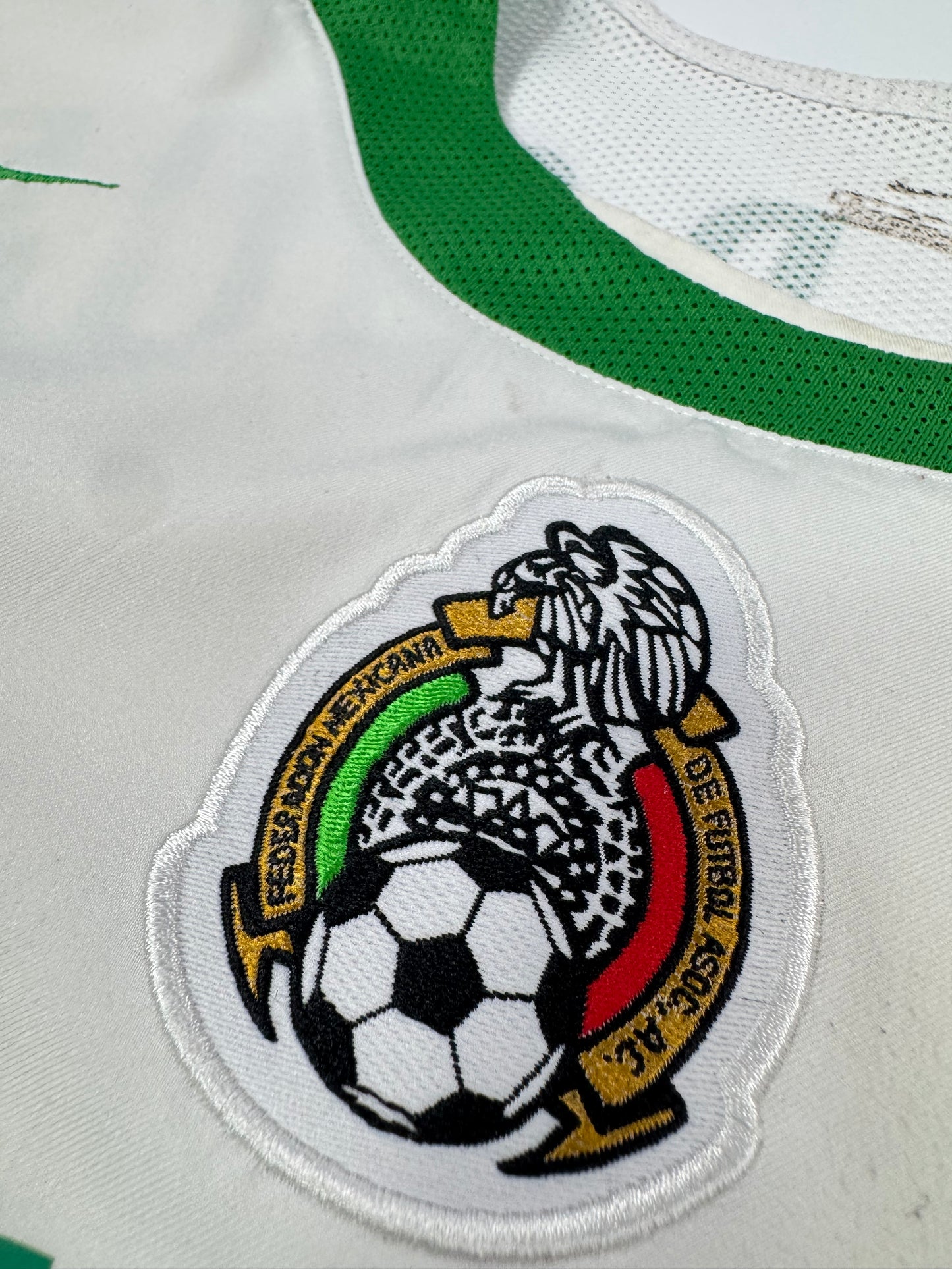 2004/05 NIKE T90 MEXICO AWAY JERSEY RAFA MARQUEZ 4 (M)