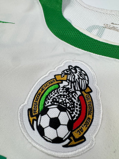 2004/05 NIKE T90 MEXICO AWAY JERSEY RAFA MARQUEZ 4 (M)