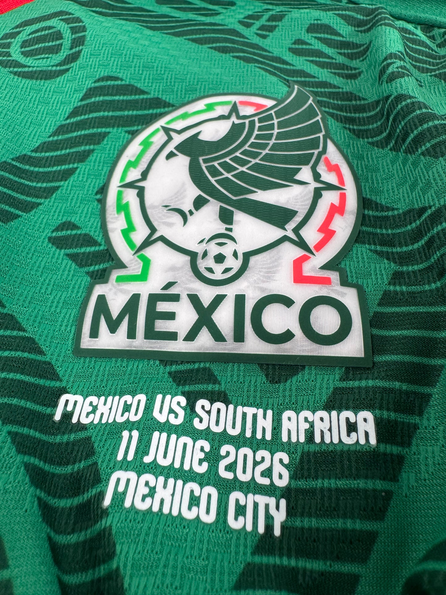 2026 ADIDAS MEXICO HOME JERSEY BRIAN GUTIERREZ 26 (XL) NEW WITH TAGS MEXICO VS SOUTH AFRICA DEBUT JERSEY