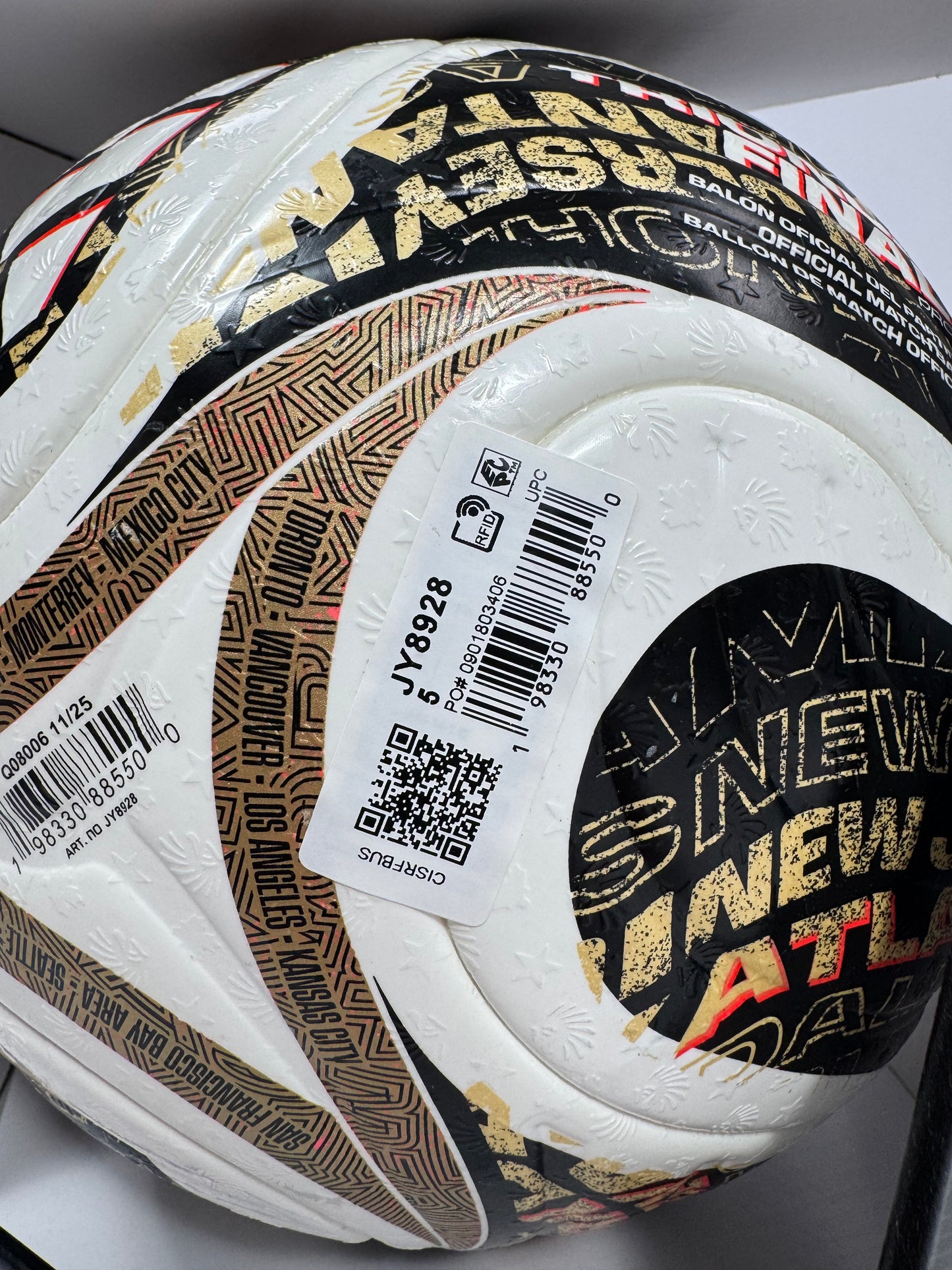 2026 ADIDAS TRIONDA PRO FINAL- OFFICIAL WORLD CUP FINAL MATCH BALL