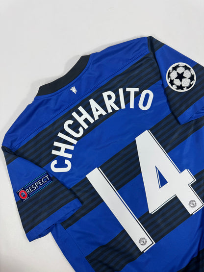 2011/12 NIKE MANCHESTER UNITED AWAY JERSEY CHICHARITO 14 (L)