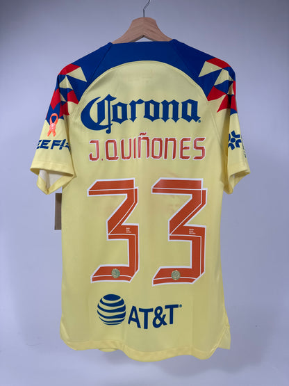 2023 NIKE CLUB AMERICA HOME JERSEY FINAL NEW WITH TAGS (S) QUINONES 33