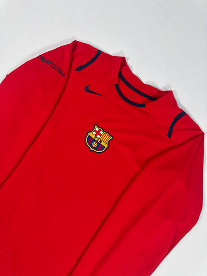 2006 NIKE FC BARCELONA TRAINING LONG SLEEVE-(XL)