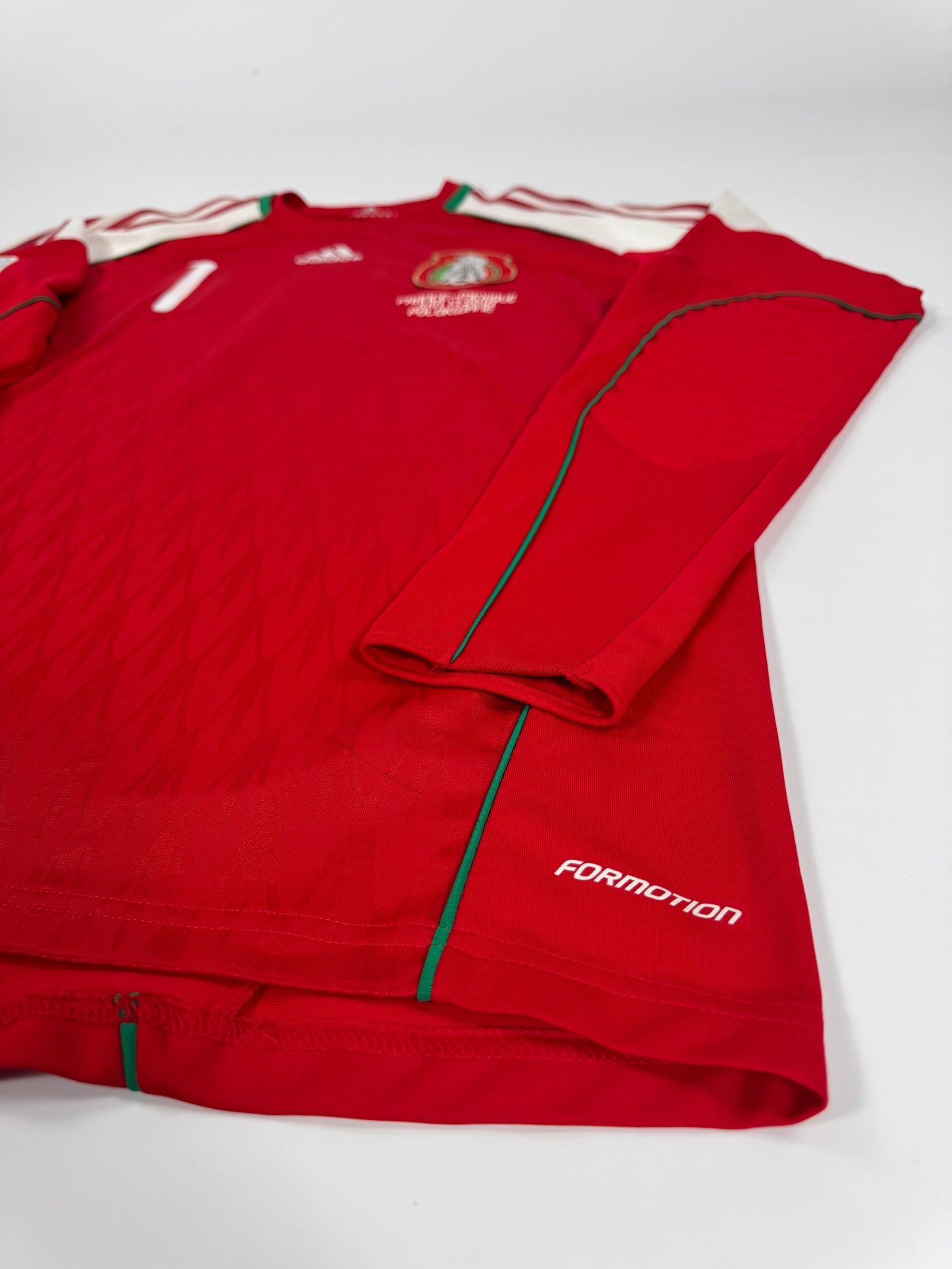 2010 ADIDAS FORMOTION MEXICO GK JERSEY CONEJO PEREZ 1 (L) PLAYER VERSION