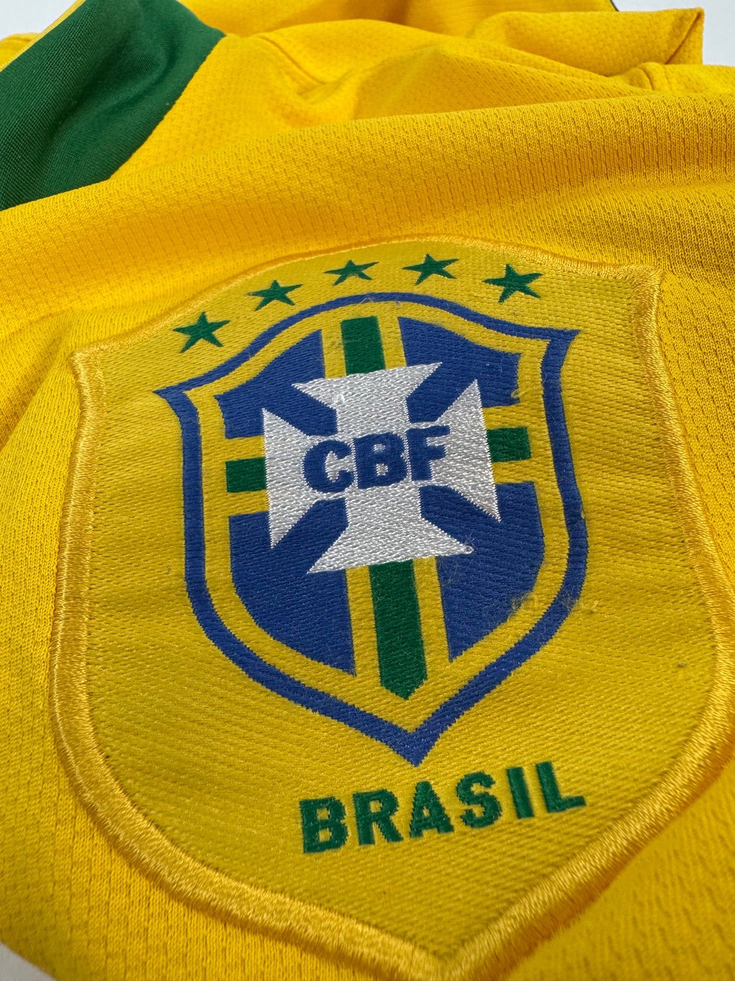 2006 NIKE BRAZIL HOME JERSEY RONALDINHO 10 (M)