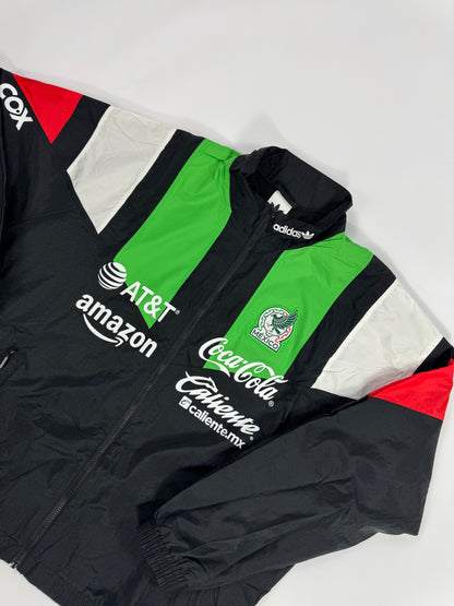 2026 ADIDAS MEXICO UTILERIA TRAVEL JACKET (XL) TEAM ISSUE NOT SOLD TO PUBLIC