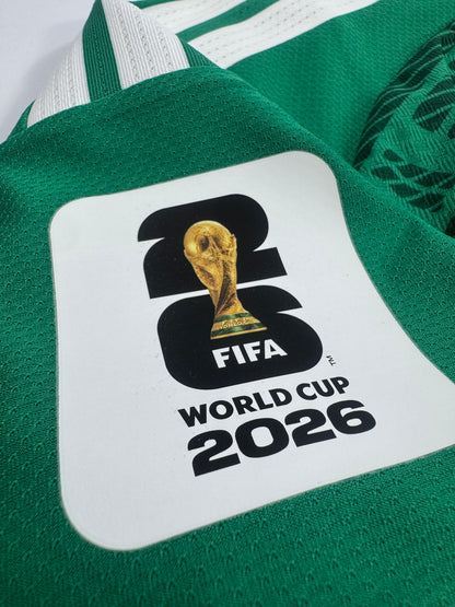 2026 ADIDAS MEXICO HOME AUTHENTIC PLAYER VERSION RAUL JIMENEZ 9 (M) NEW WITH TAGS