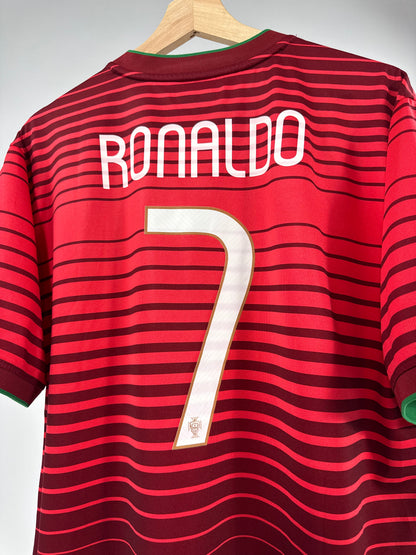 2014 NIKE PORTUGAL HOME JERSEY CRISTIANO RONALDO 7 (XL)