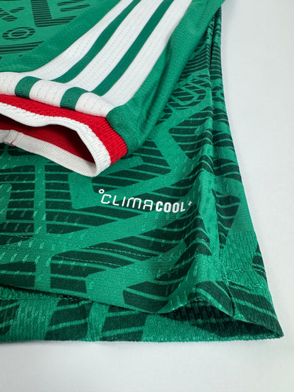 2026 ADIDAS MEXICO HOME JERSEY AUTHENTIC LONG SLEEVE PLAYER VERSION NEW WITH TAGS FIDALGO 8 (S)