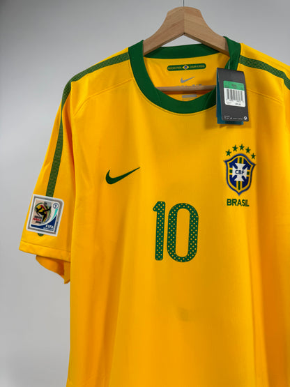 2010 NIKE BRAZIL HOME JERSEY KAKA 10 (XL) NEW WITH TAGS