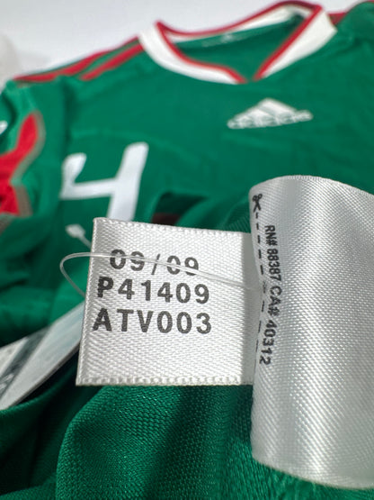 2010 ADIDAS MEXICO HOME JERSEY JAVIER HERNANDEZ 14 NEW WITH TAGS LONG SLEEVE (M)